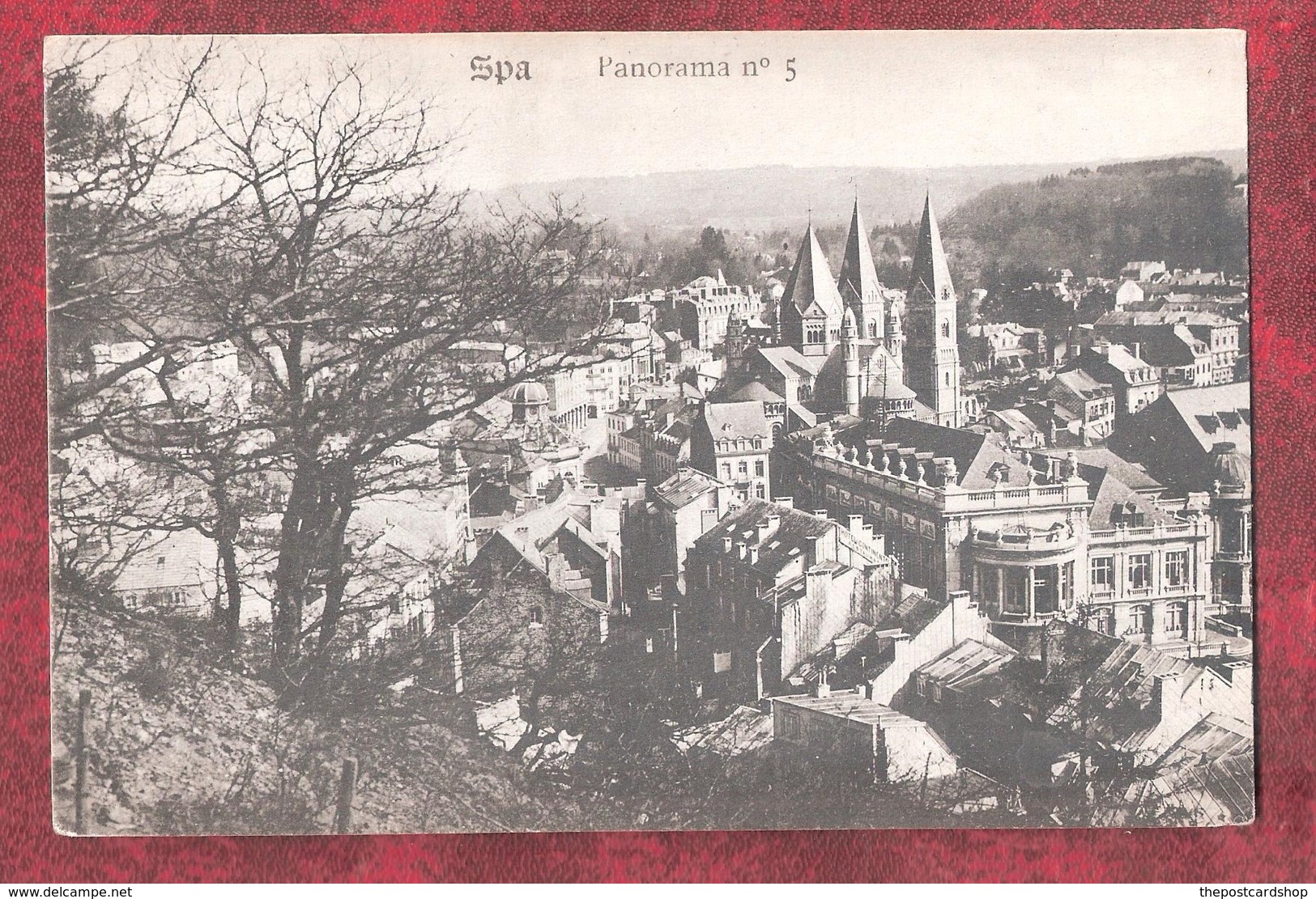 SPA By EMILE DUMENT EDITEUR LIEGE SPA PANORAMA No.5 UNUSED - Spa