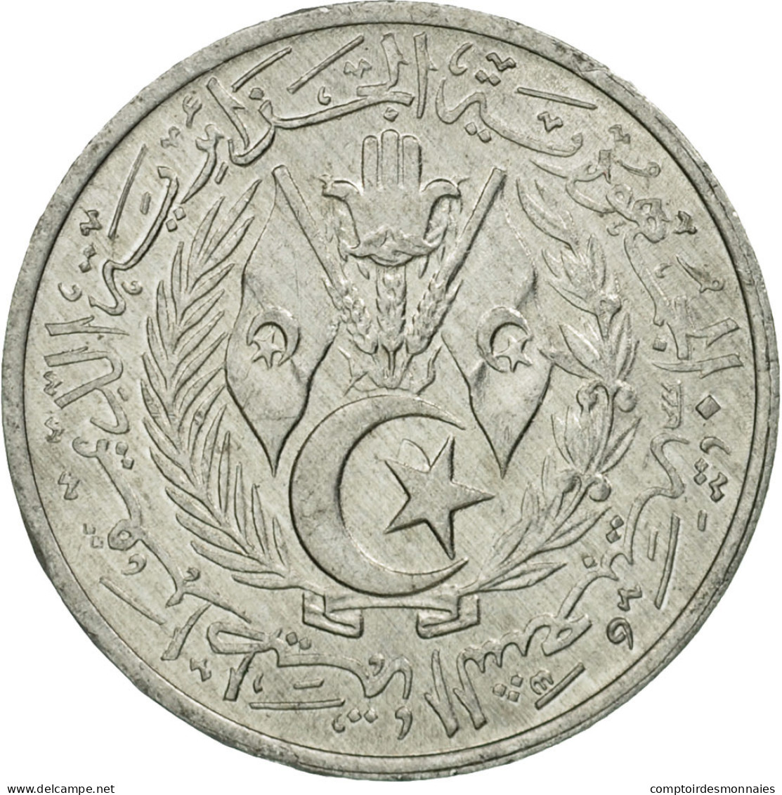 Monnaie, Algeria, 2 Centimes, 1964/AH1383, Paris, TTB, Aluminium, KM:95 - Algérie