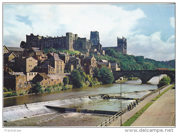Postcard - Durham Castle &amp; Cathedral - Card No. Durham 8146 - VG - Unclassified