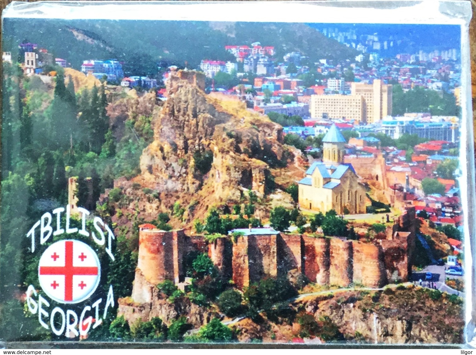 Tbilisi Georgia Gruzia Heritage Fridge Magnet, From Georgia Gruzia - Tourisme