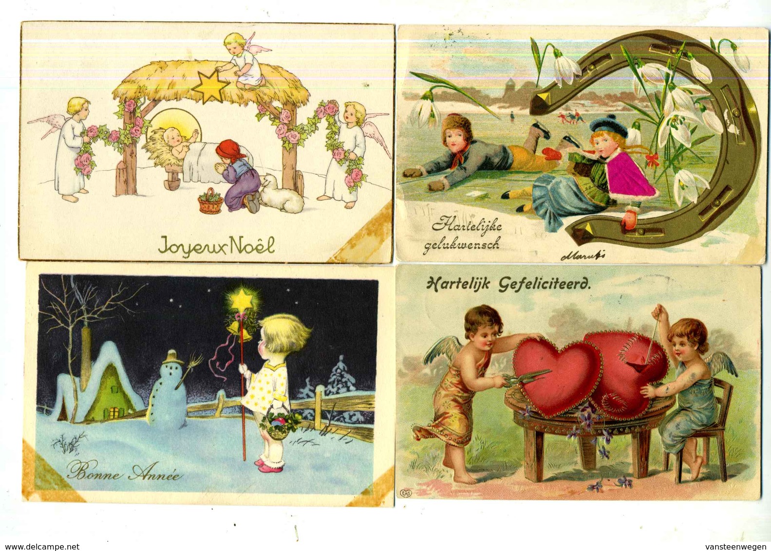 Enfants lot de 89 cartes