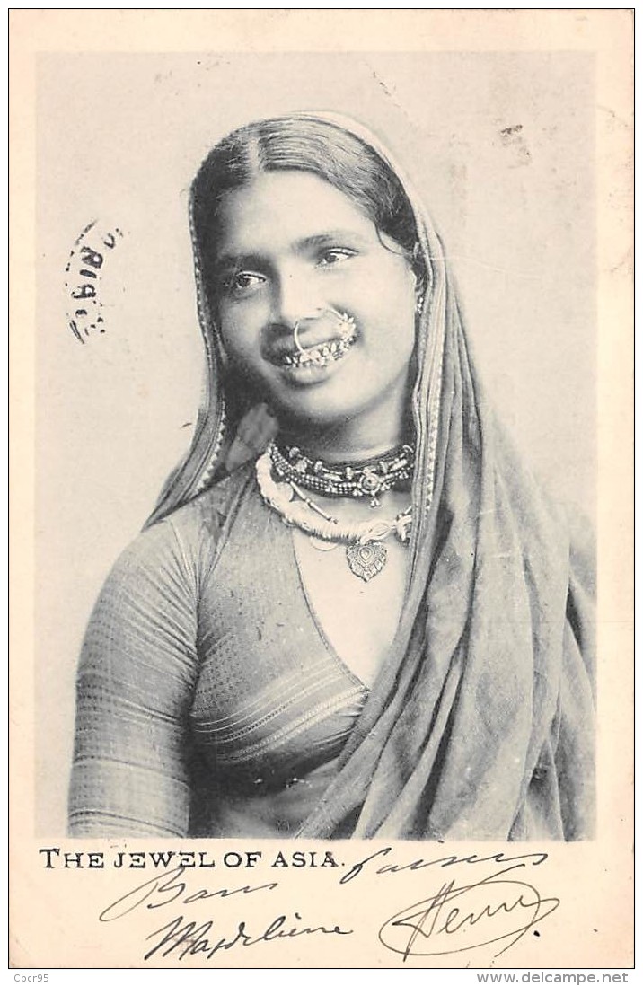 Asie . N° 49590 . Inde . The Jewel Of Asia . Femme - India