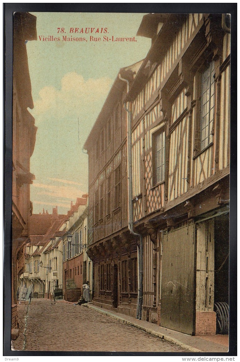 BEAUVAIS 60 - Vieilles Maisons - Rue Saint Laurent - Beauvais