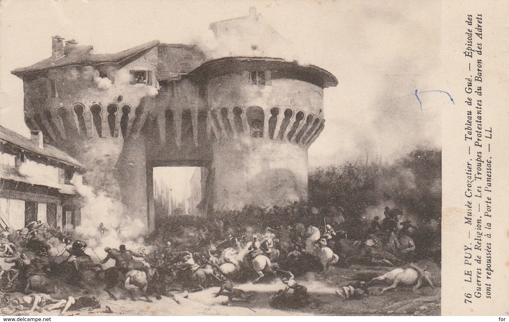 Haute-loire : LE PUY-en-VELAY : Musée Crozatier ( La Porte Panessac ) - Le Puy En Velay