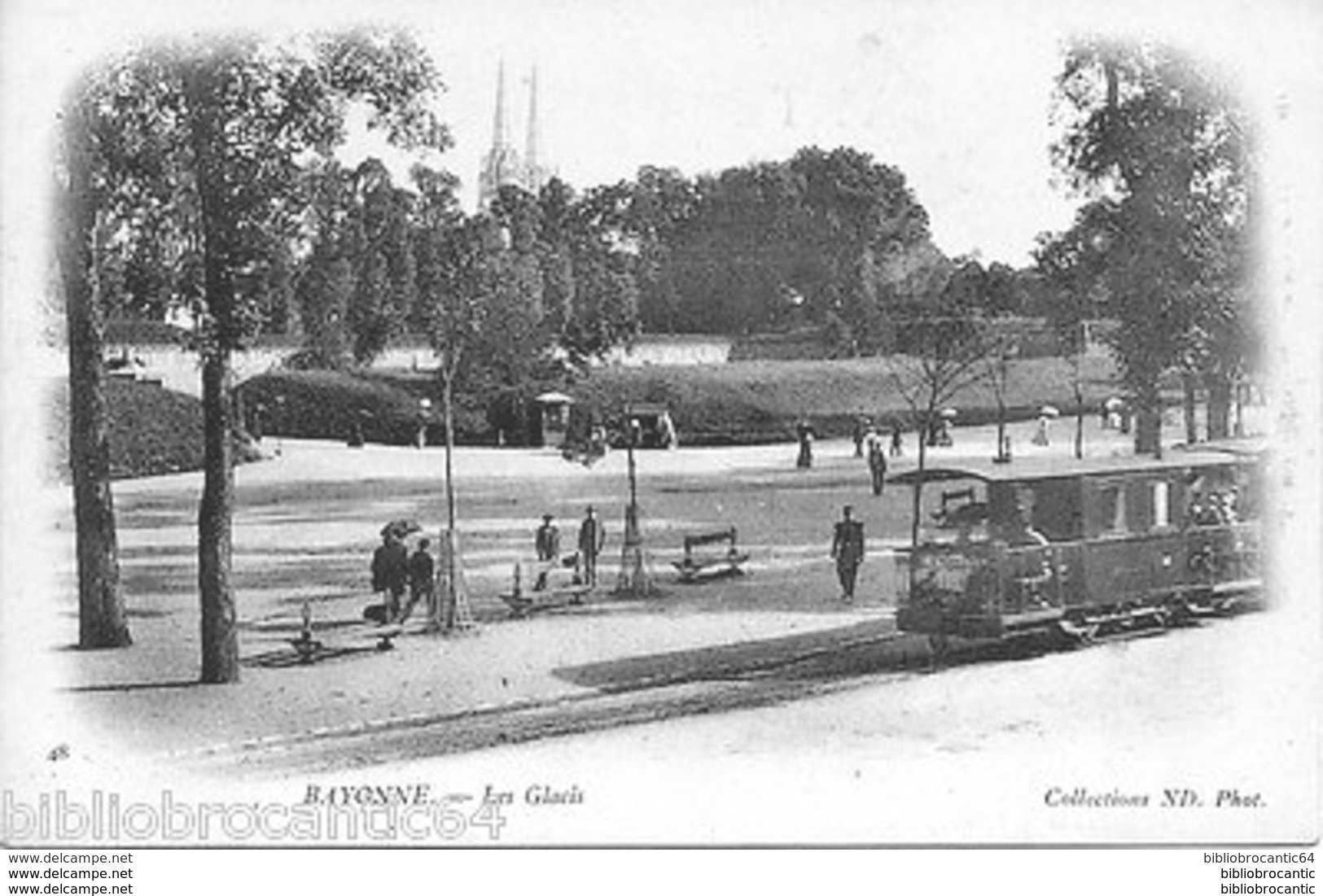 D64 < BAYONNE - LES GLACIS ET LE TRAIN DU BAB - Bayonne