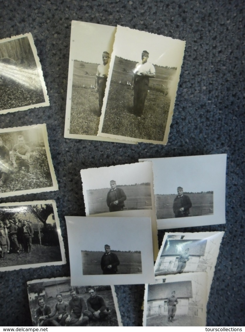 17 PHOTOS PRISONNIERS DE GUERRE WW2 FRANCAIS Du 12/05/1940 Au 24/06/1944 Lucien Delaleu De Vernou (37) STALAG V B - Guerre, Militaire