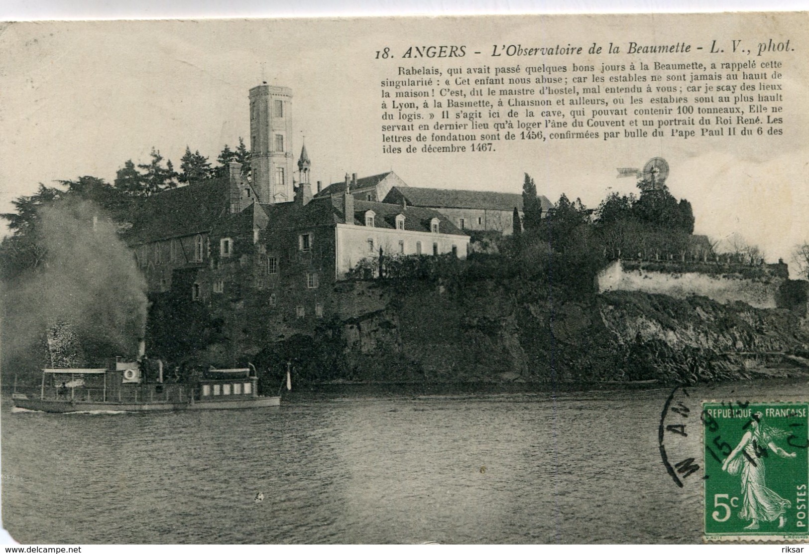 OBSERVATOIRE(ANGERS) - Astronomie