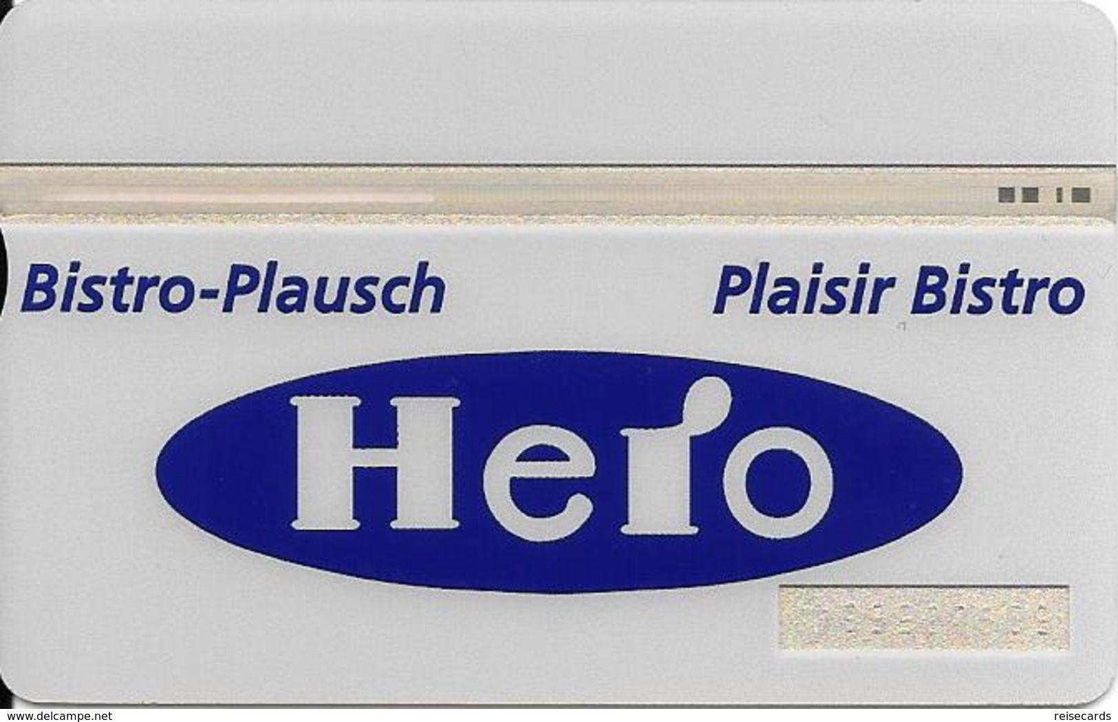 PTT P: KF-31B 509L Hero - Bistro-Plausch. Mint - Schweiz