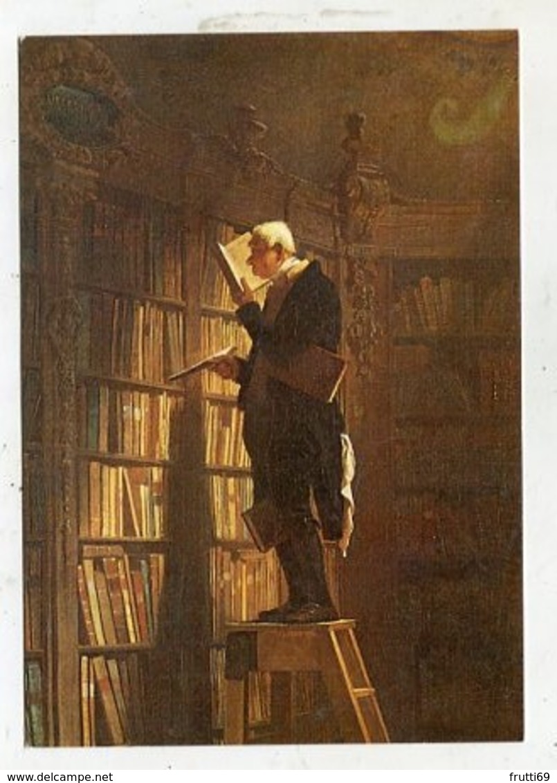 ART / PAINTING - AK 335591 Carl Spitzweg - Der Bücherwurm - Malerei & Gemälde