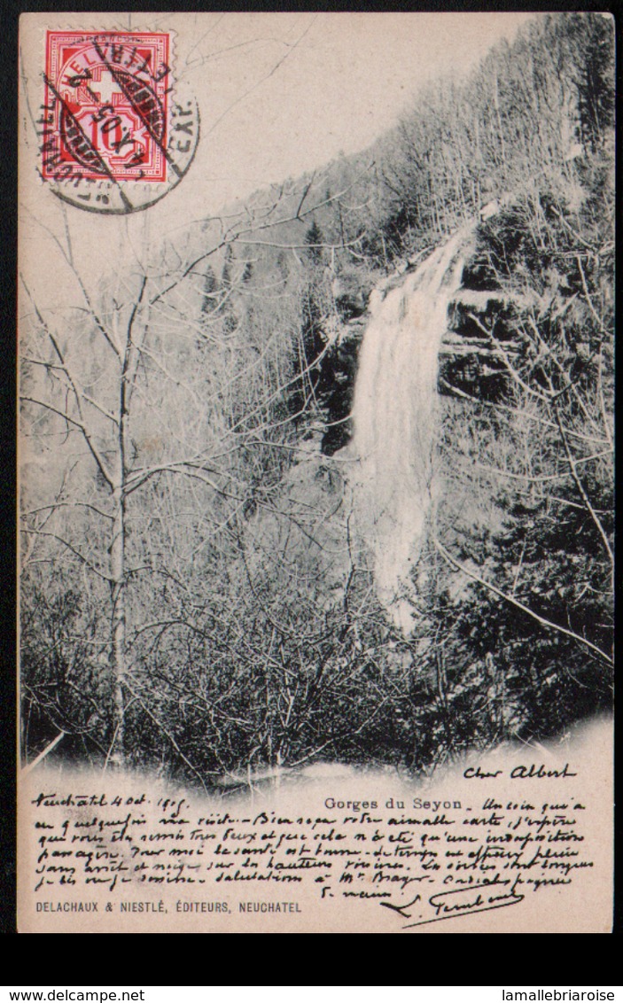 SUISSE, Gorges Du Seyon - Otros & Sin Clasificación