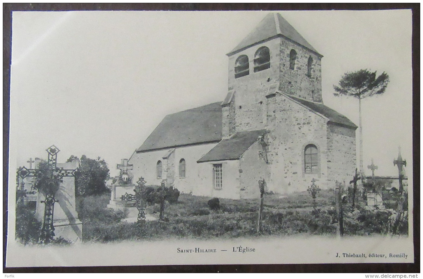 Saint Hilaire Sous Romilly (Aube) - Carte Postale Précurseur - L'Eglise - Non-Circulée - Autres & Non Classés