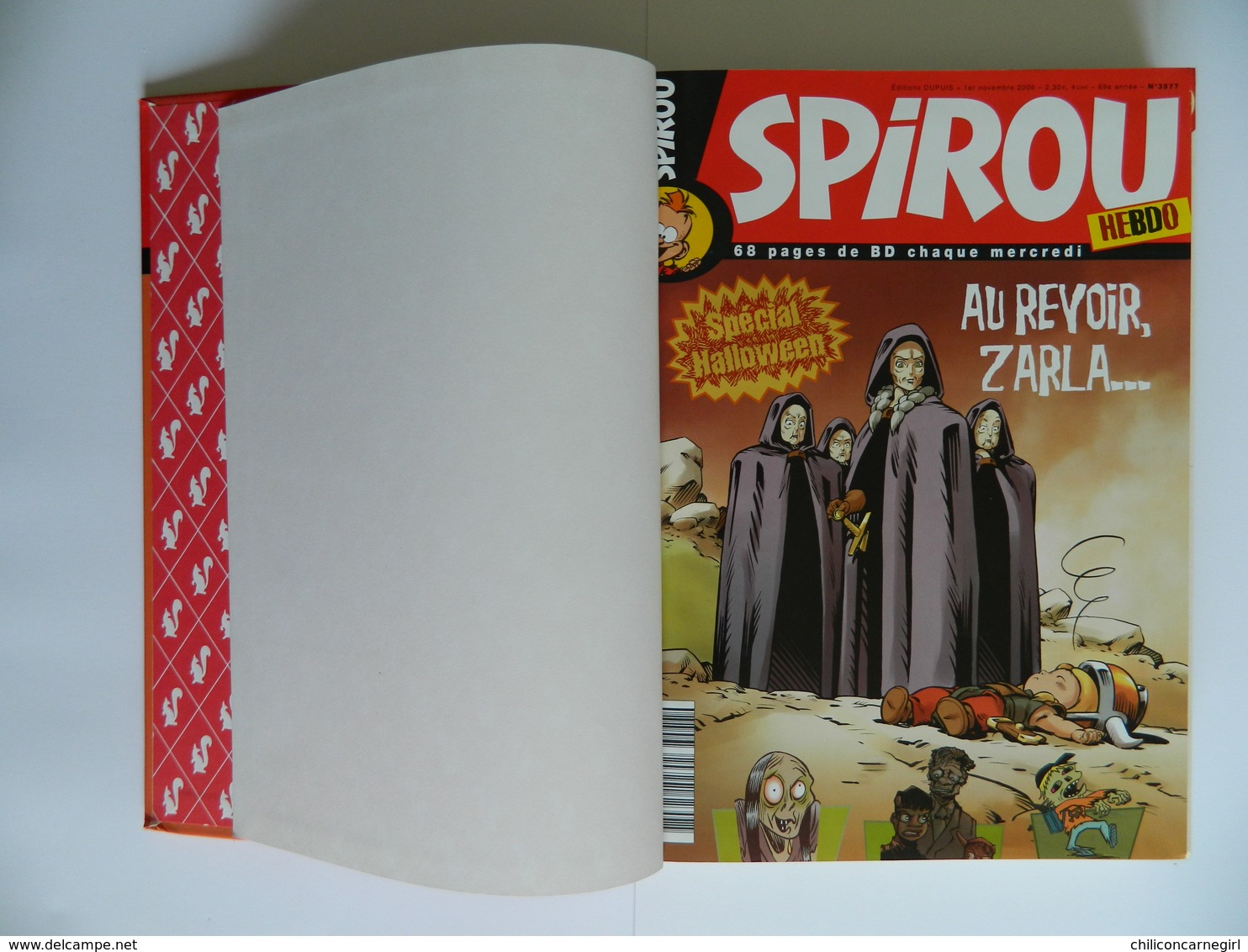 SPIROU RECUEIL ALBUM N° 293 - Périodique Du N° 3577 à 3584 - Couverture Les Psy Par BEDU - Très Bon état - Spirou Magazine