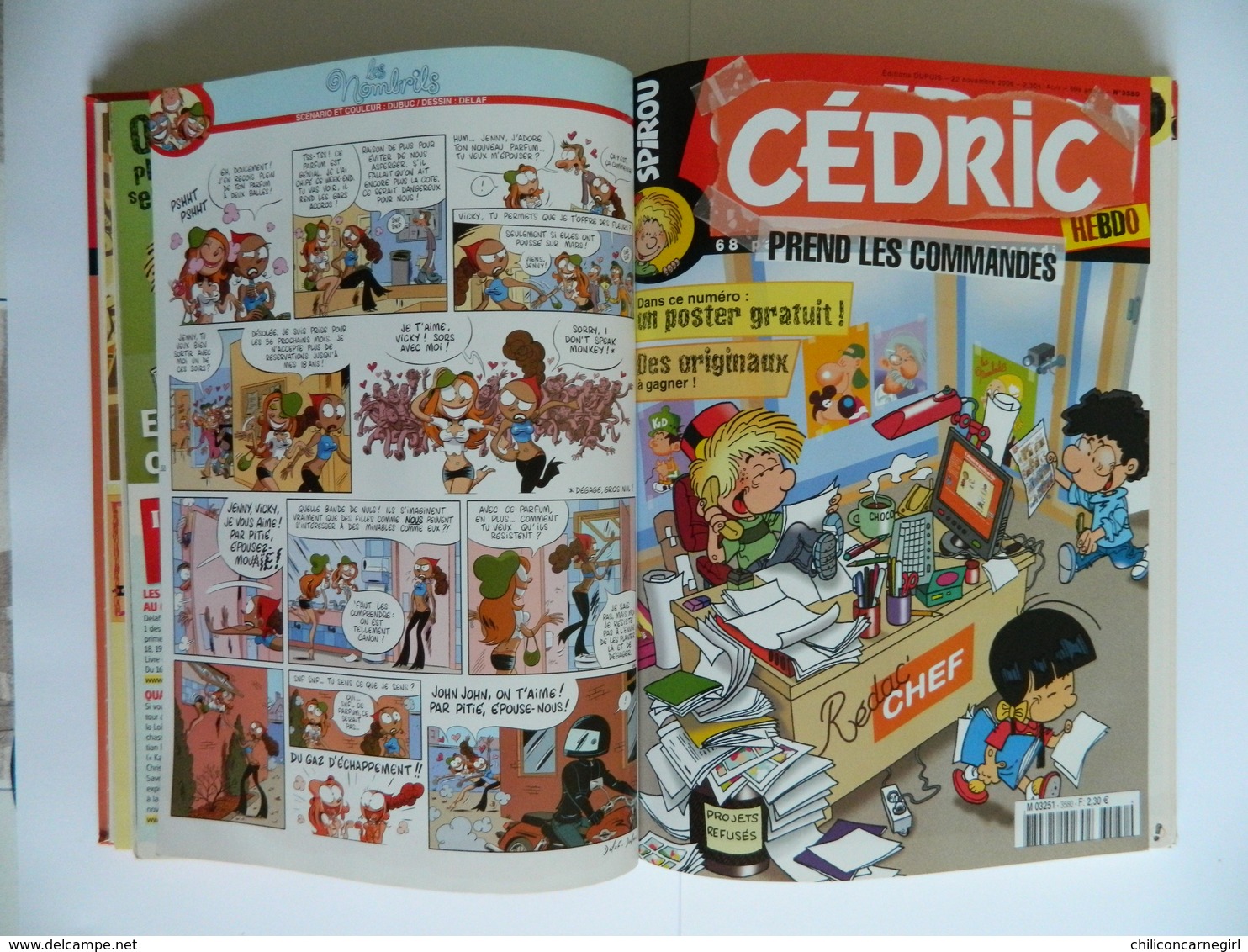 SPIROU RECUEIL ALBUM N° 293 - Périodique Du N° 3577 à 3584 - Couverture Les Psy Par BEDU - Très Bon état - Spirou Magazine