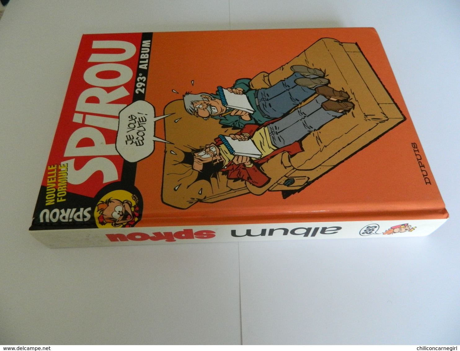 SPIROU RECUEIL ALBUM N° 293 - Périodique du N° 3577 à 3584 - Couverture Les Psy par BEDU - Très Bon état