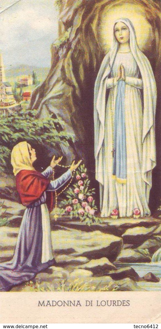 Madonna Di Lourdes-serie Gmi  119 Bis - Santini