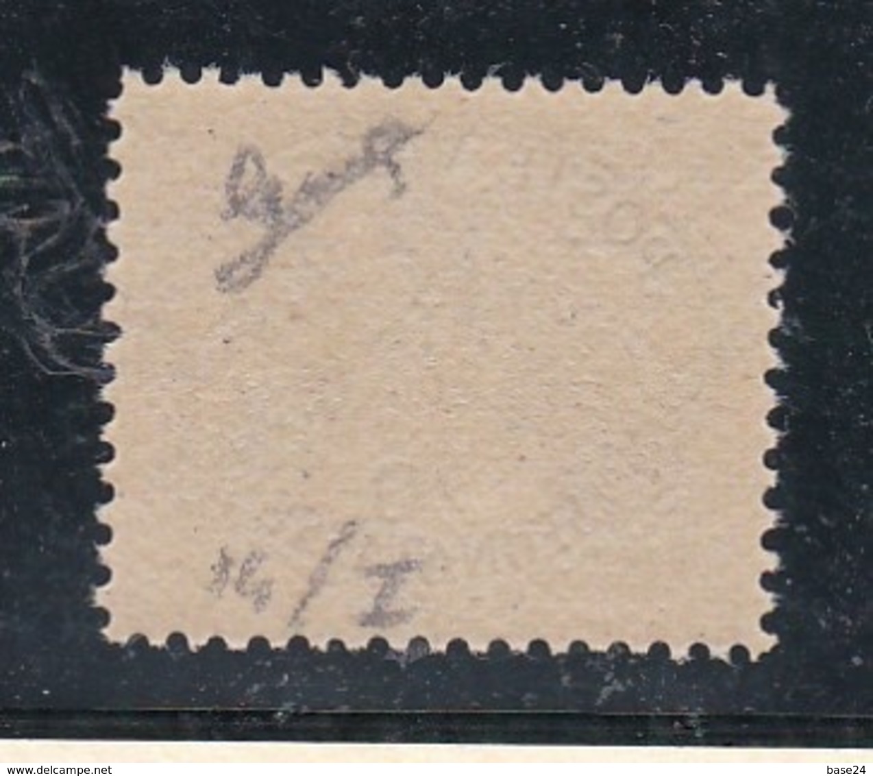 1946 Vaticano Vatican SEGNATASSE RIGHE LARGHE CARTA GRIGIA 20c MNH** Firm.Biondi Centrato - Strafport