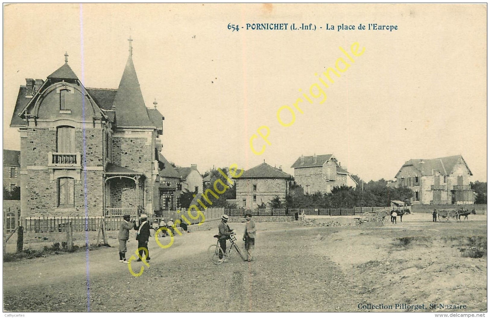 44.  PORNICHET .  La Place De L'Europe . - Pornichet