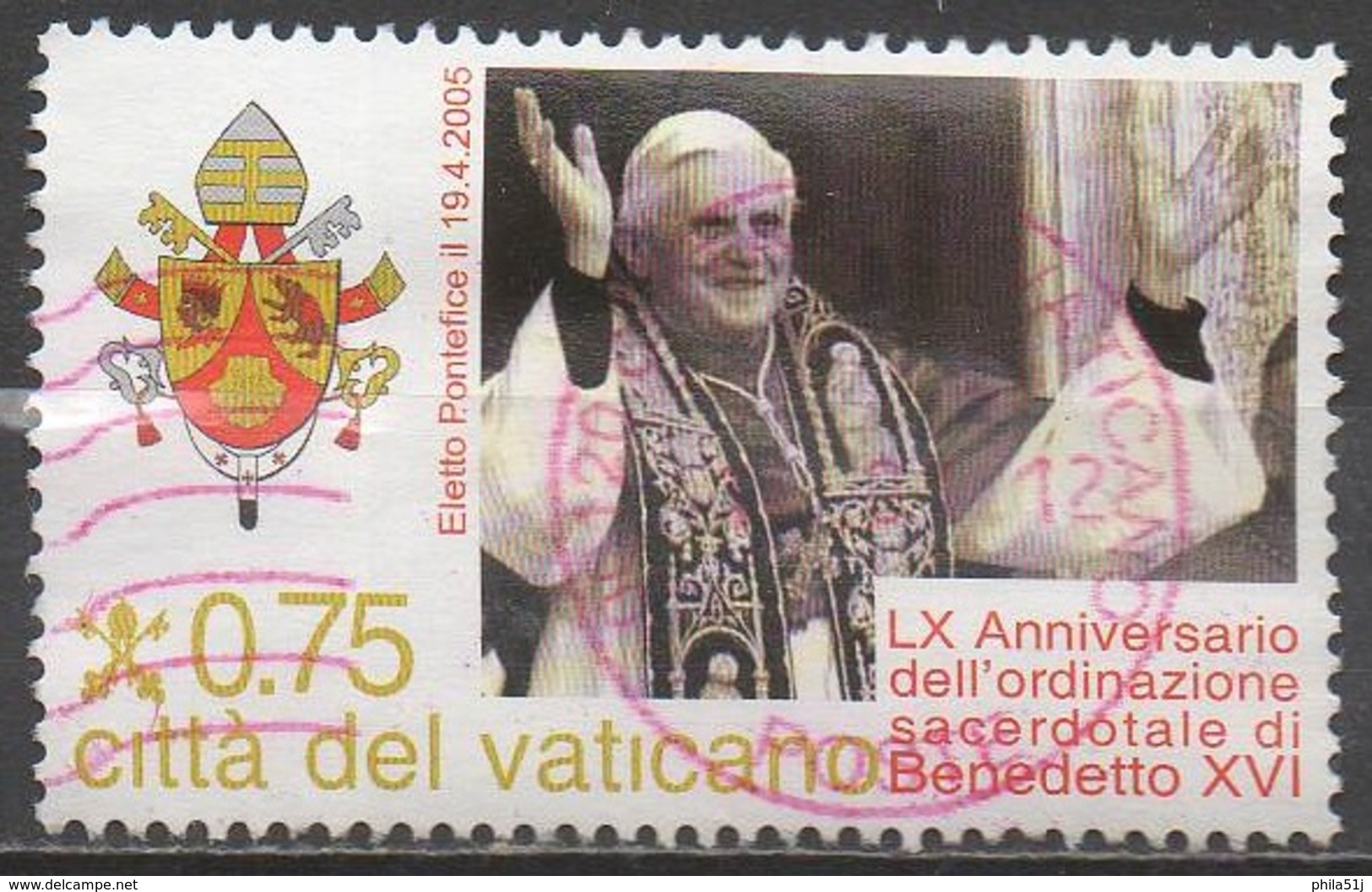 VATICAN  2011__N°1556__OBL VOIR SCAN - Used Stamps