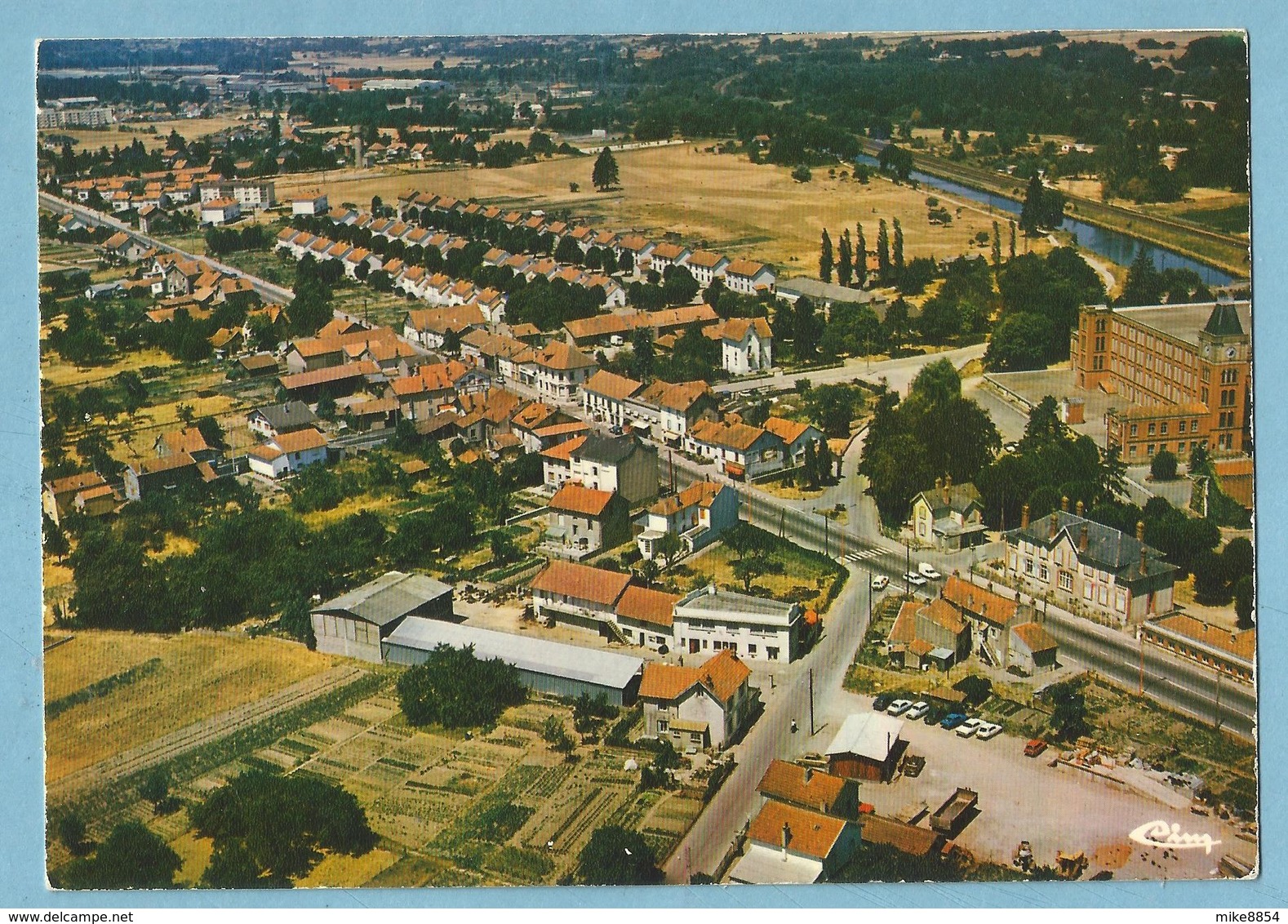 F0127  CP  VINCEY (Vosges)  Vue Générale Aérienne   +++++++ - Vincey