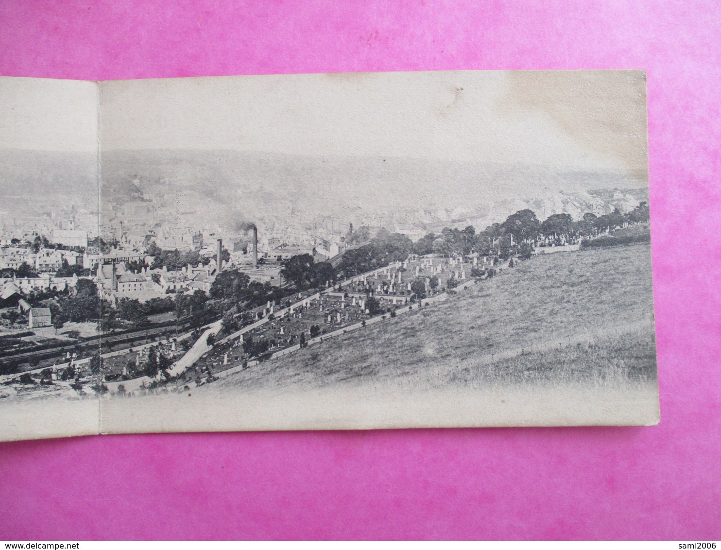 CPA DOUBLE  ROYAUME UNI ECOSSE PANORAMA HAWICK - Roxburghshire