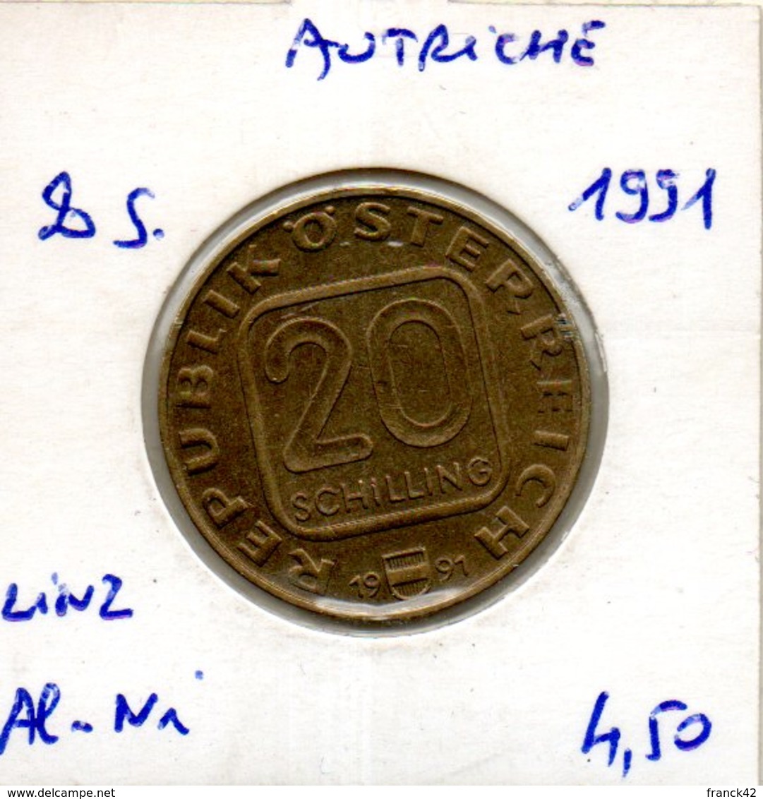 Autriche. 20 S. 1991. Linz - Autriche