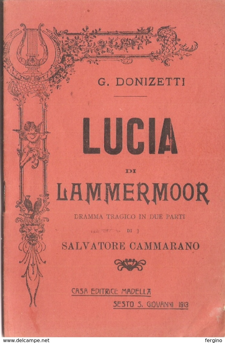 SPARTITO - G. DONIZETTI - LUCIA DI LAMMERMOOR - Spartiti