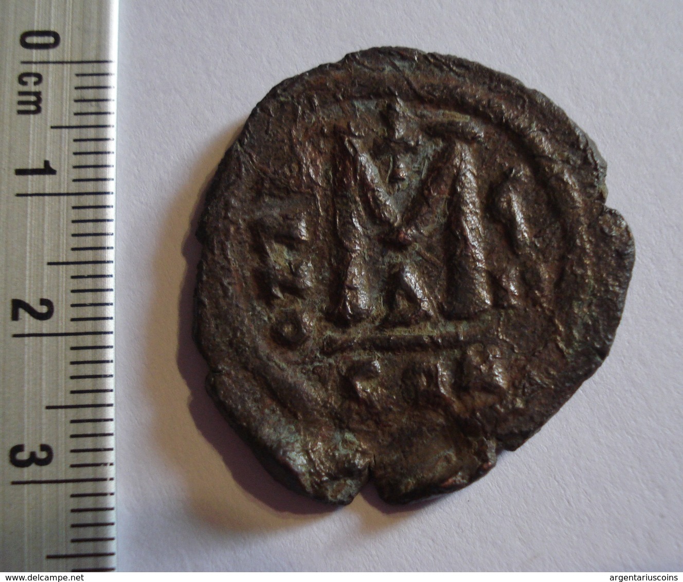 BYZANCE. FOLLIS IUSTINUS II AND SOPHIA. 30 Mm. / 12,06 Gr. - Byzantine