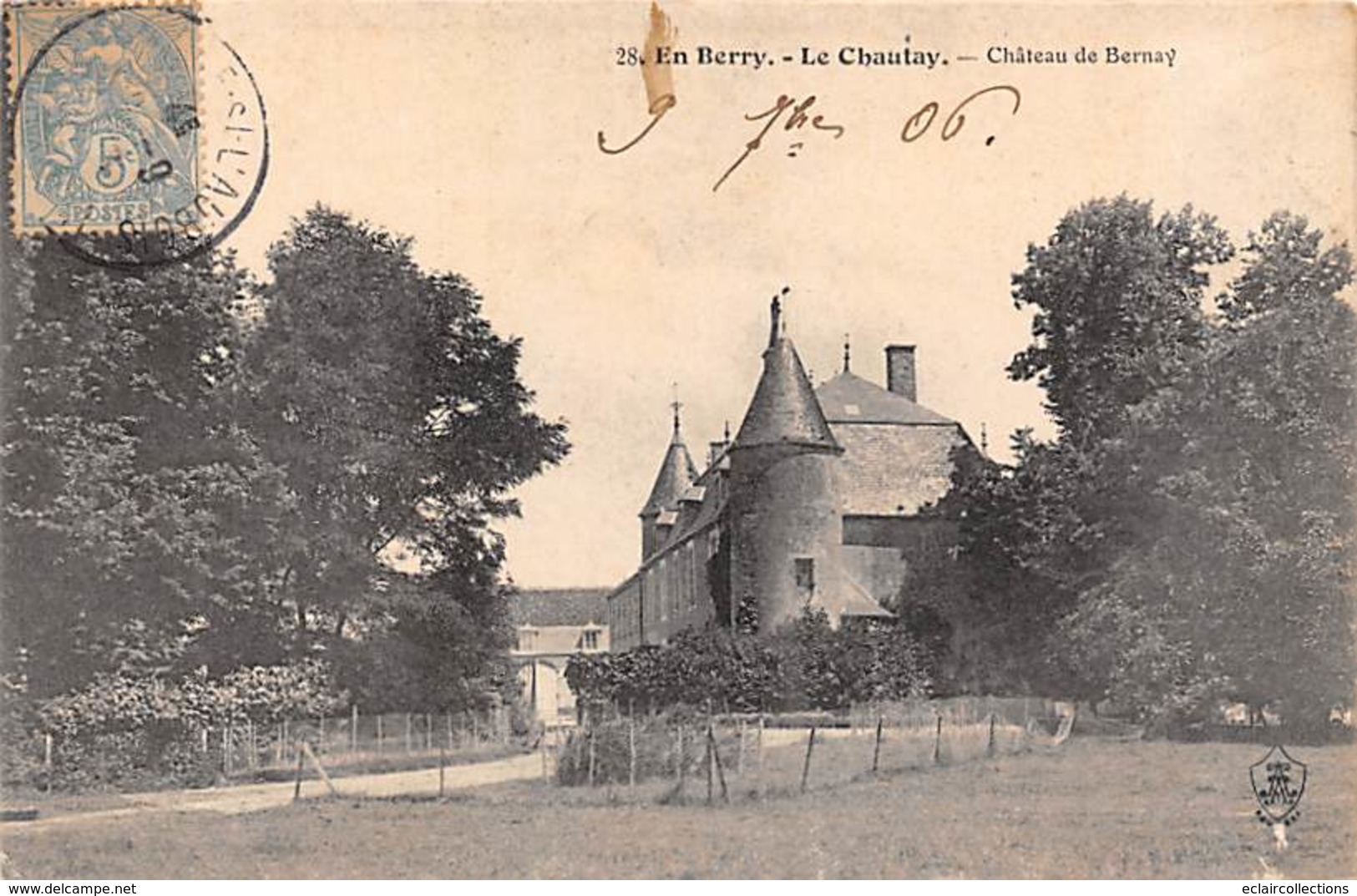 Le Chautay        18        Château De Bernay           ( Voir Scan) - Other & Unclassified