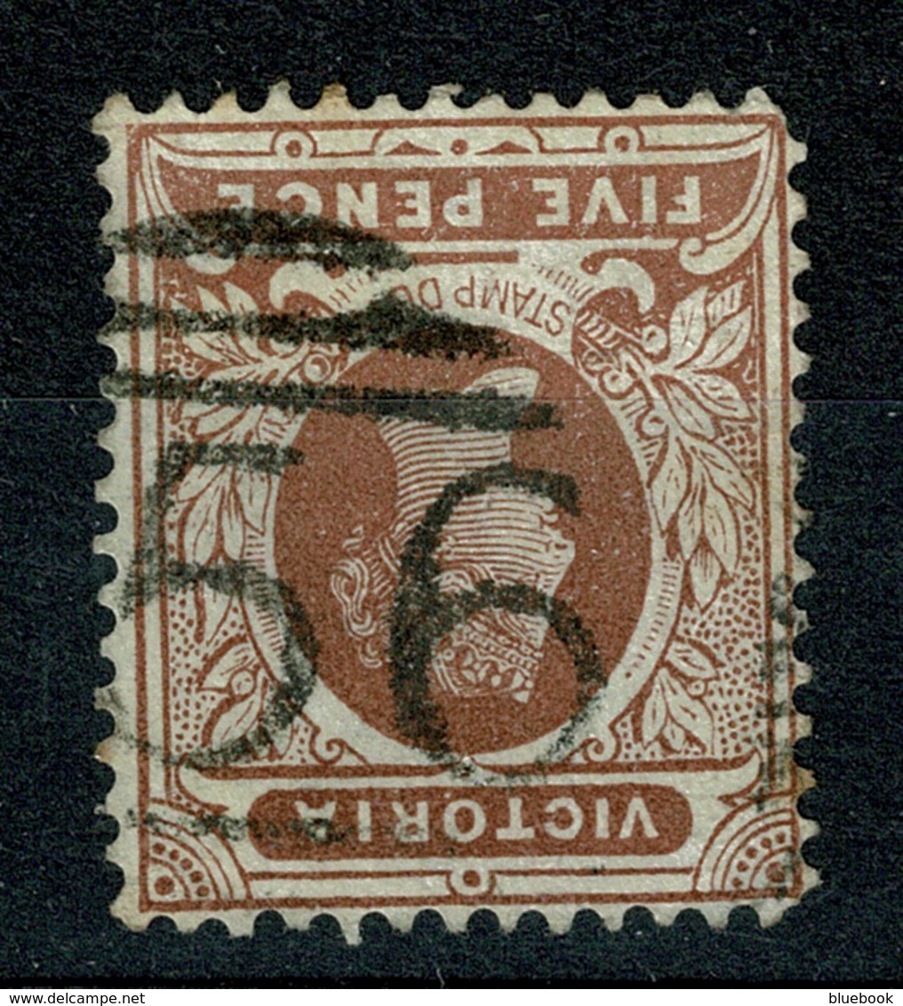 Ref 1234 - Australia Victoria 5d Stamp - Numeral Postmark 156 Mansfield - Rated RR? - Gebraucht