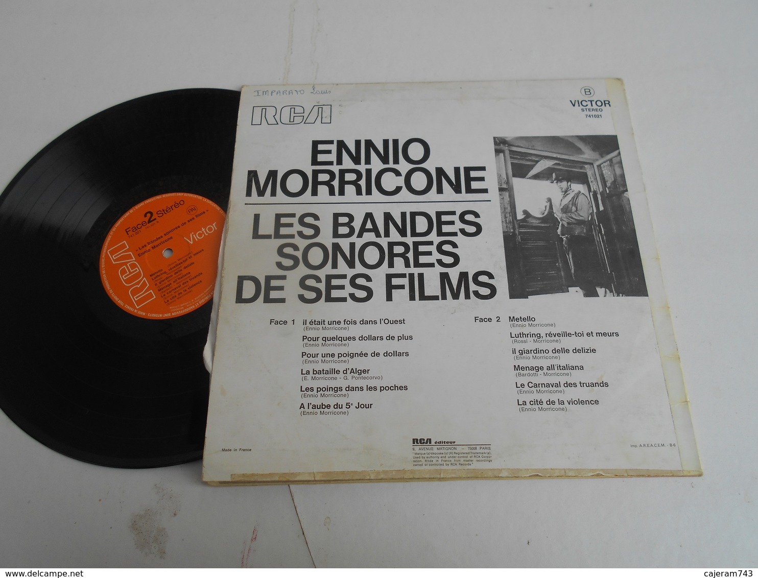 33T. ENNIO MORRICONE - LES BANDES SONORES DE SES FILMS - Pour Quelques Dollars De Plus, Il était Une Fois Dans L'ouest - Musique De Films