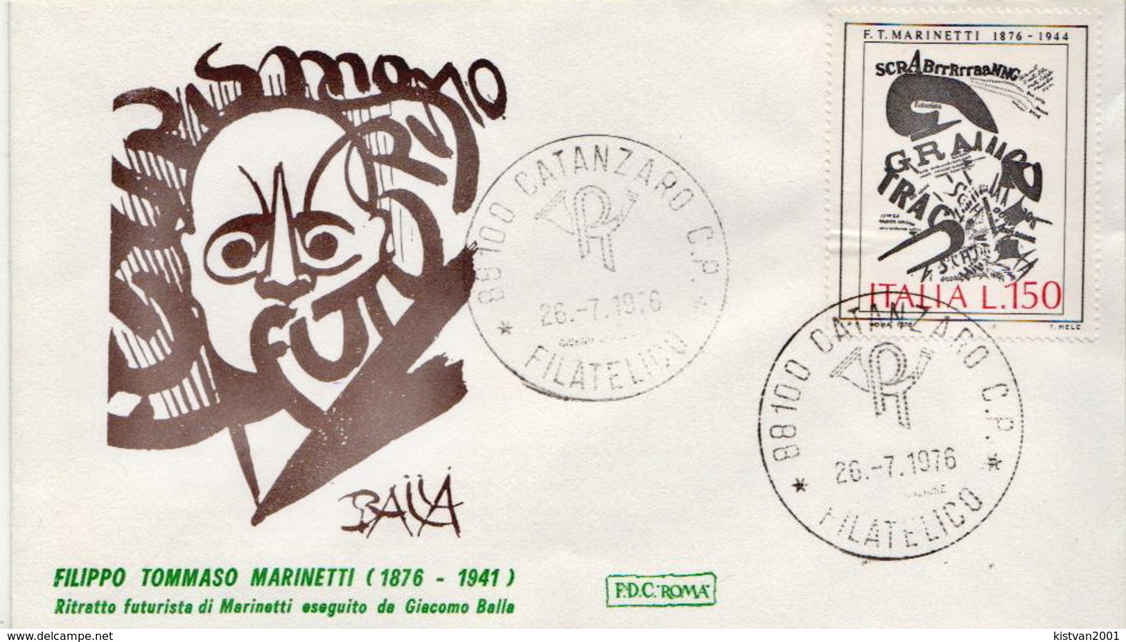 Italy Stamp On FDC - Other & Unclassified