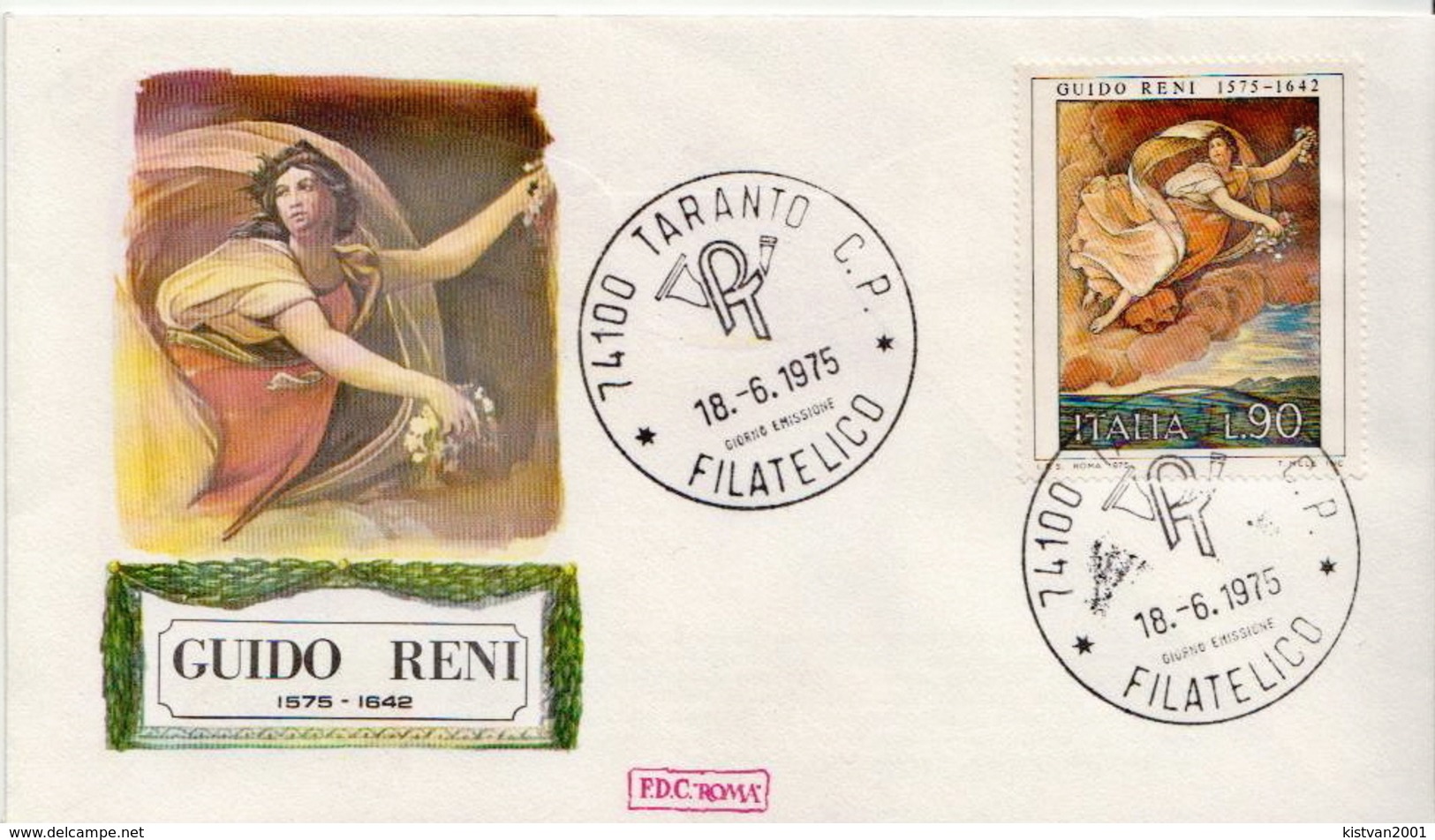 Italy Stamp On FDC - Other & Unclassified