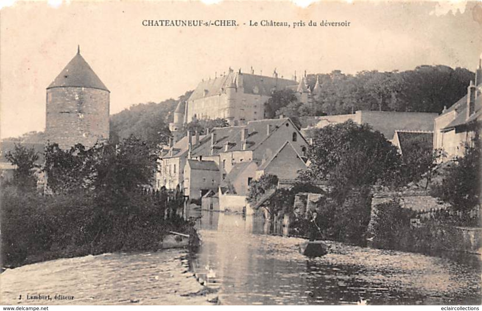 Chateauneuf Sur Cher    18        Le  Château      ( Voir Scan) - Chateauneuf Sur Cher