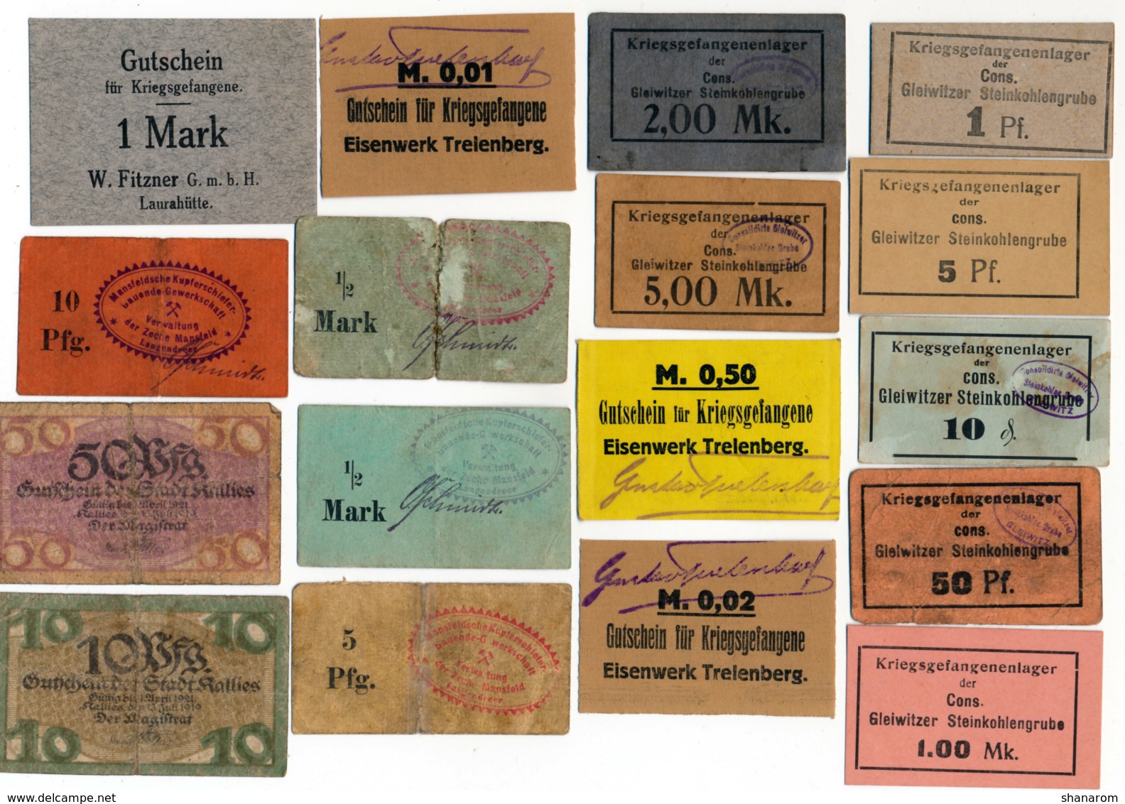 Allemagne // NOTGELD // Collection // LOT De 500 Billets - [11] Local Banknote Issues