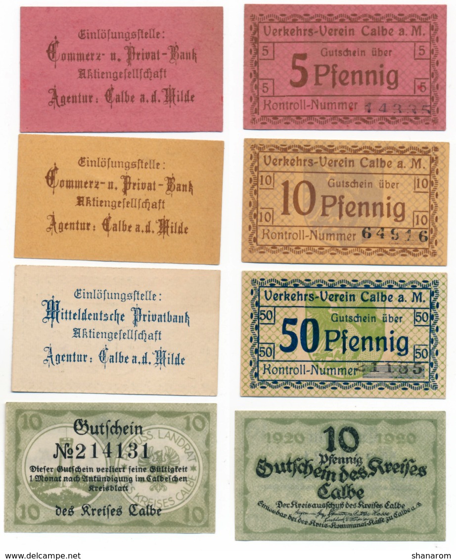 Allemagne // NOTGELD // Collection // LOT de 500 billets