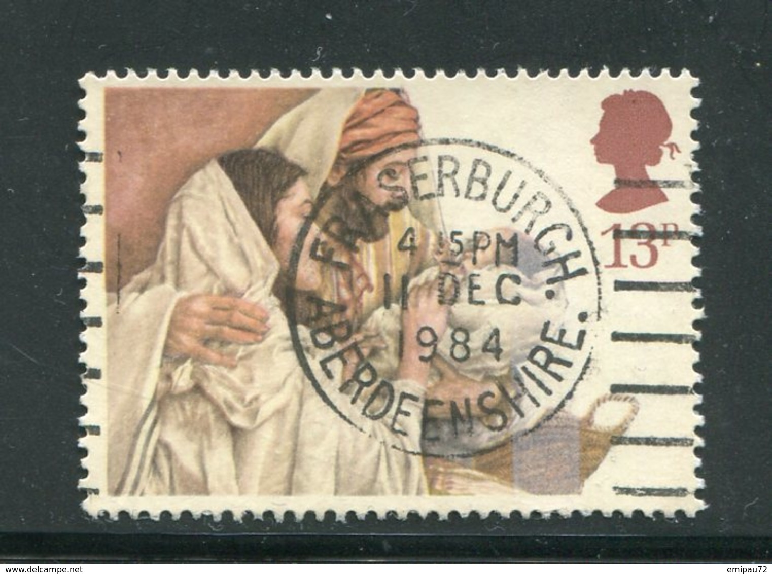 GRANDE BRETAGNE- Y&T N°1163- Oblitéré (Noël) Très Belle Oblitération - Used Stamps