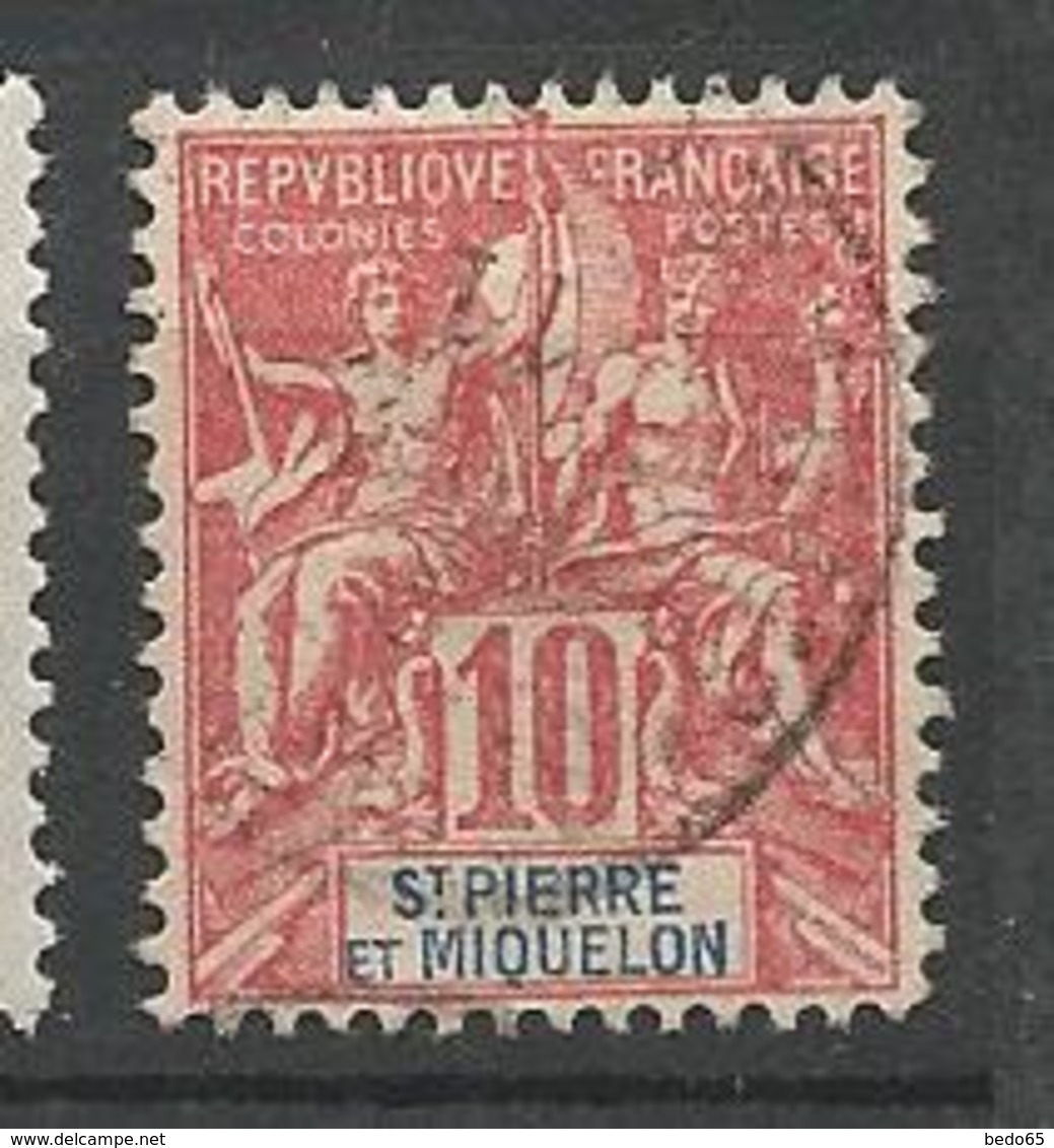 ST Pierre Et Miquelon N° 73 OBL TB - Used Stamps