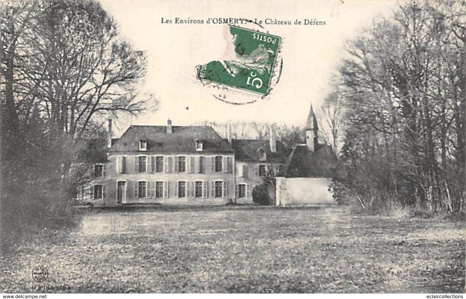 Osmery       18  Environs           Le Château De Défens       ( Voir Scan) - Andere & Zonder Classificatie