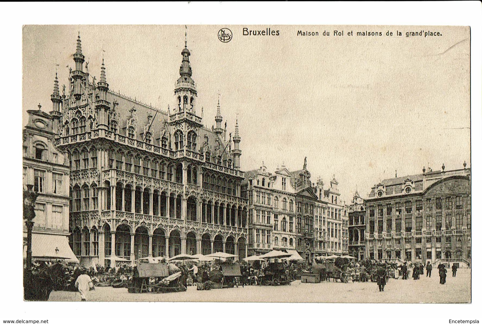 CPA - Carte Postale BELGIQUE - Bruxelles -Maisons De La Grand Place-  S2837 - Monumenten, Gebouwen