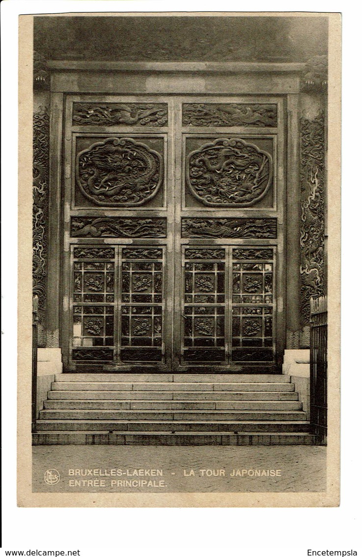 CPA - Carte Postale BELGIQUE - Bruxelles -Entrée Principale De La Tour Japonaise-1911   S2839 - Monumenten, Gebouwen