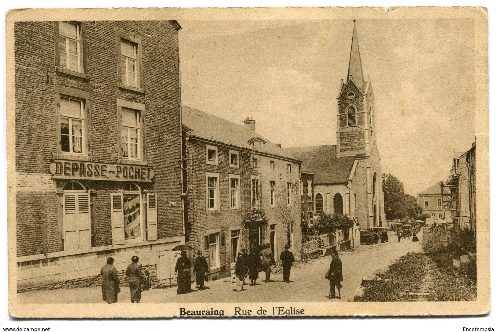 CPA - Carte Postale - Belgique - Beauraing - Rue De L'Eglise (SV6011) - Beauraing