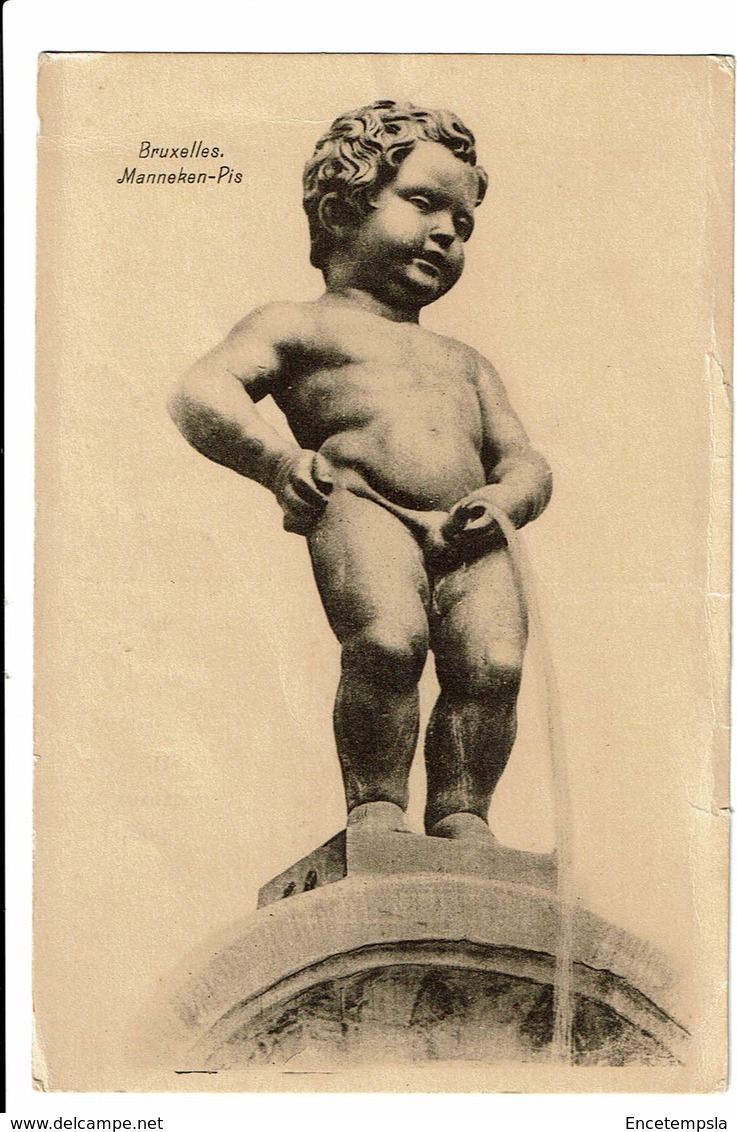 CPA - Carte Postale BELGIQUE - Bruxelles -Manneken Pis  - S2842 - Monumenten, Gebouwen