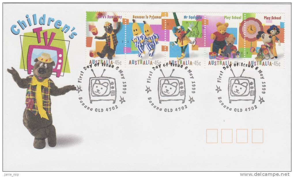 Australia 1999 Children's TV - FDC