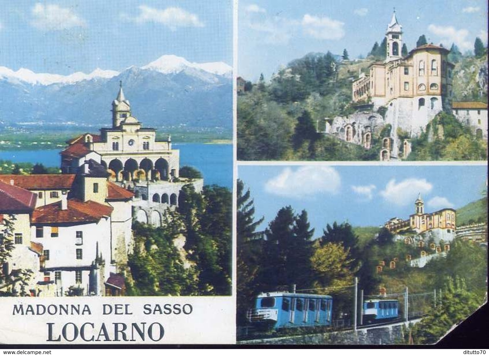 Locarno - Madonna Del Sasso - Formato Grande Viaggiata Mancante Di Affrancatura – E 8 - Altri & Non Classificati