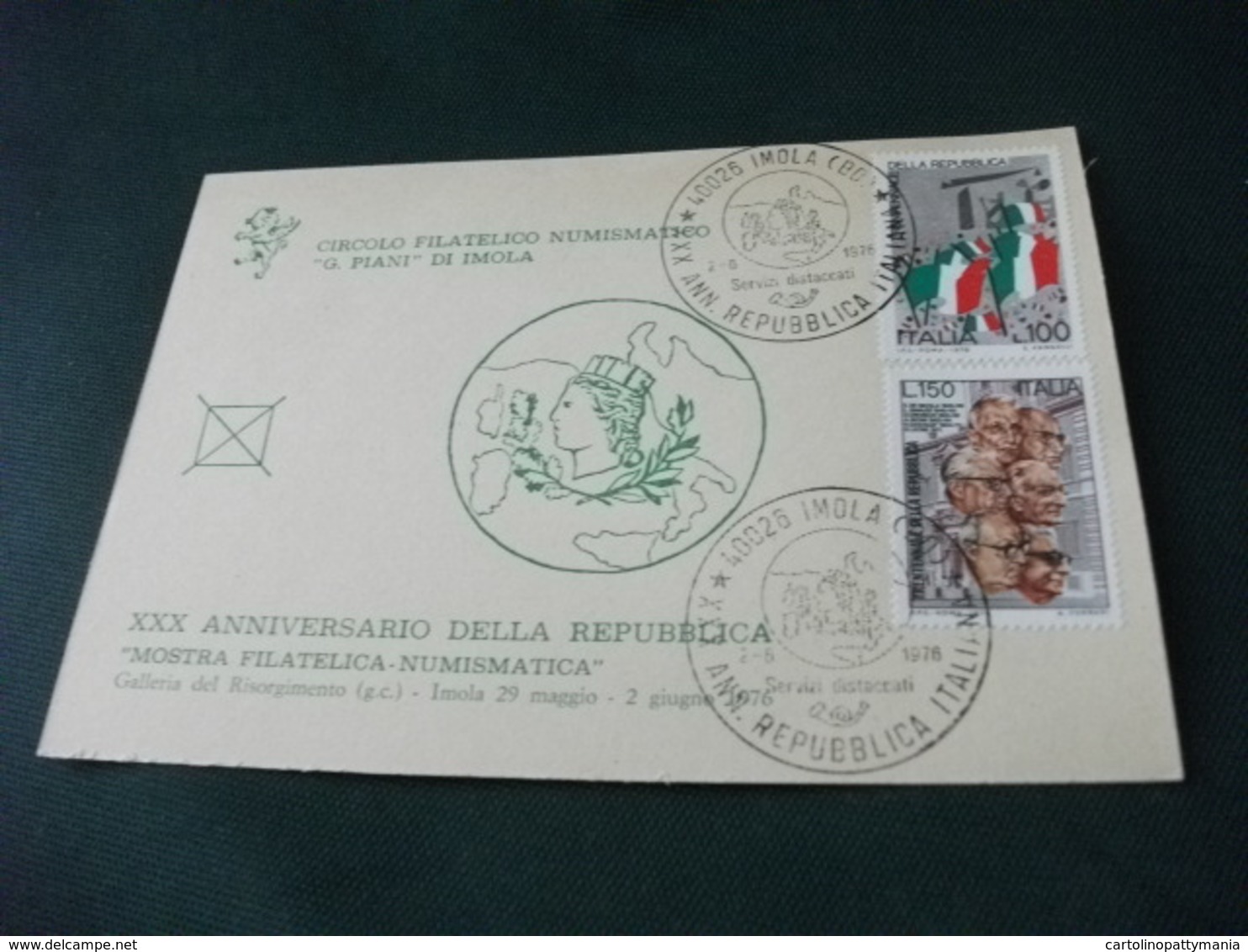 IMOLA XXX ANNIVERSARIO DELLA REPUBBLICA 1976 - Imola