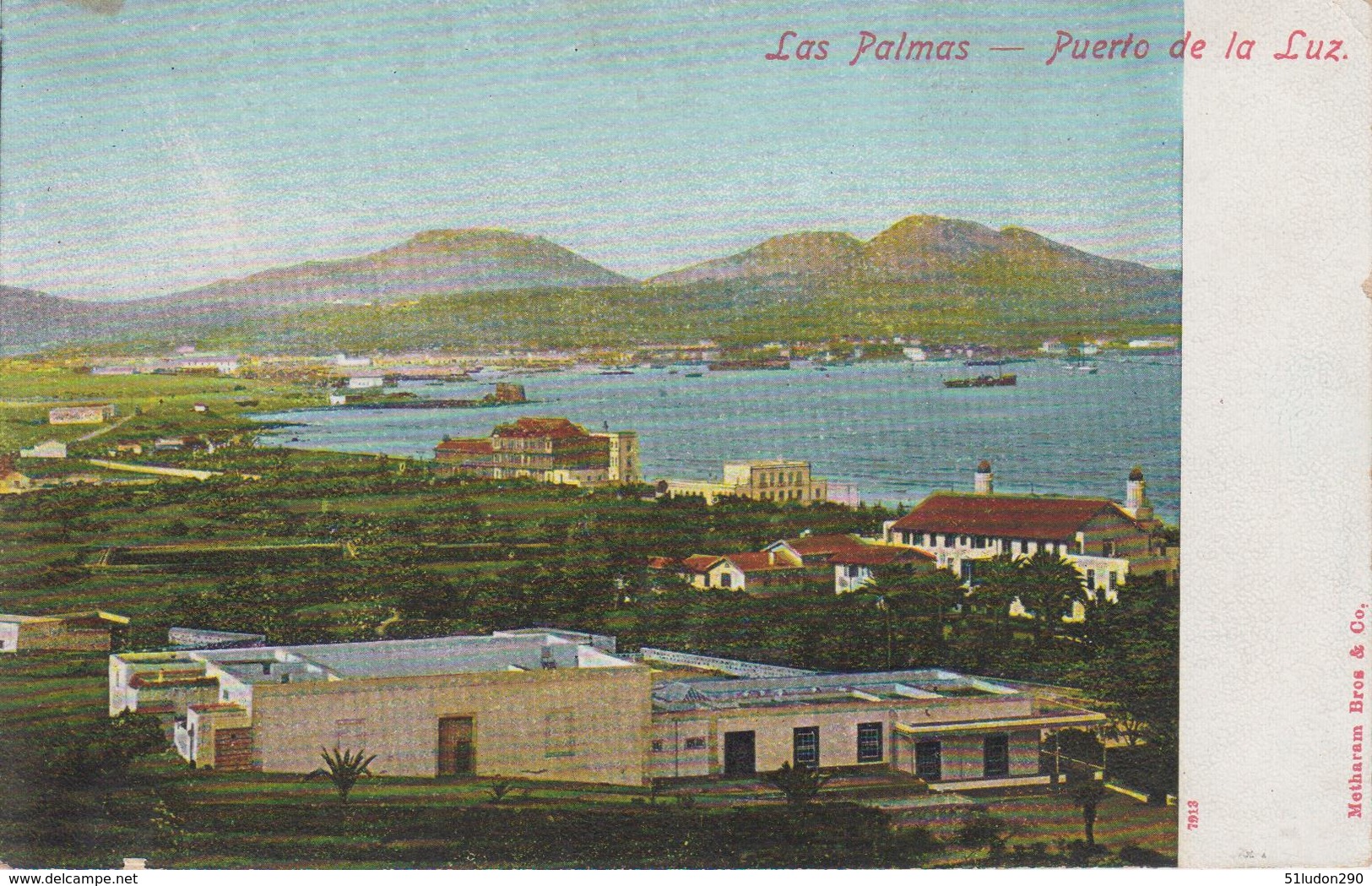 CPA Las Palmas - Puerto De La Luz - La Palma