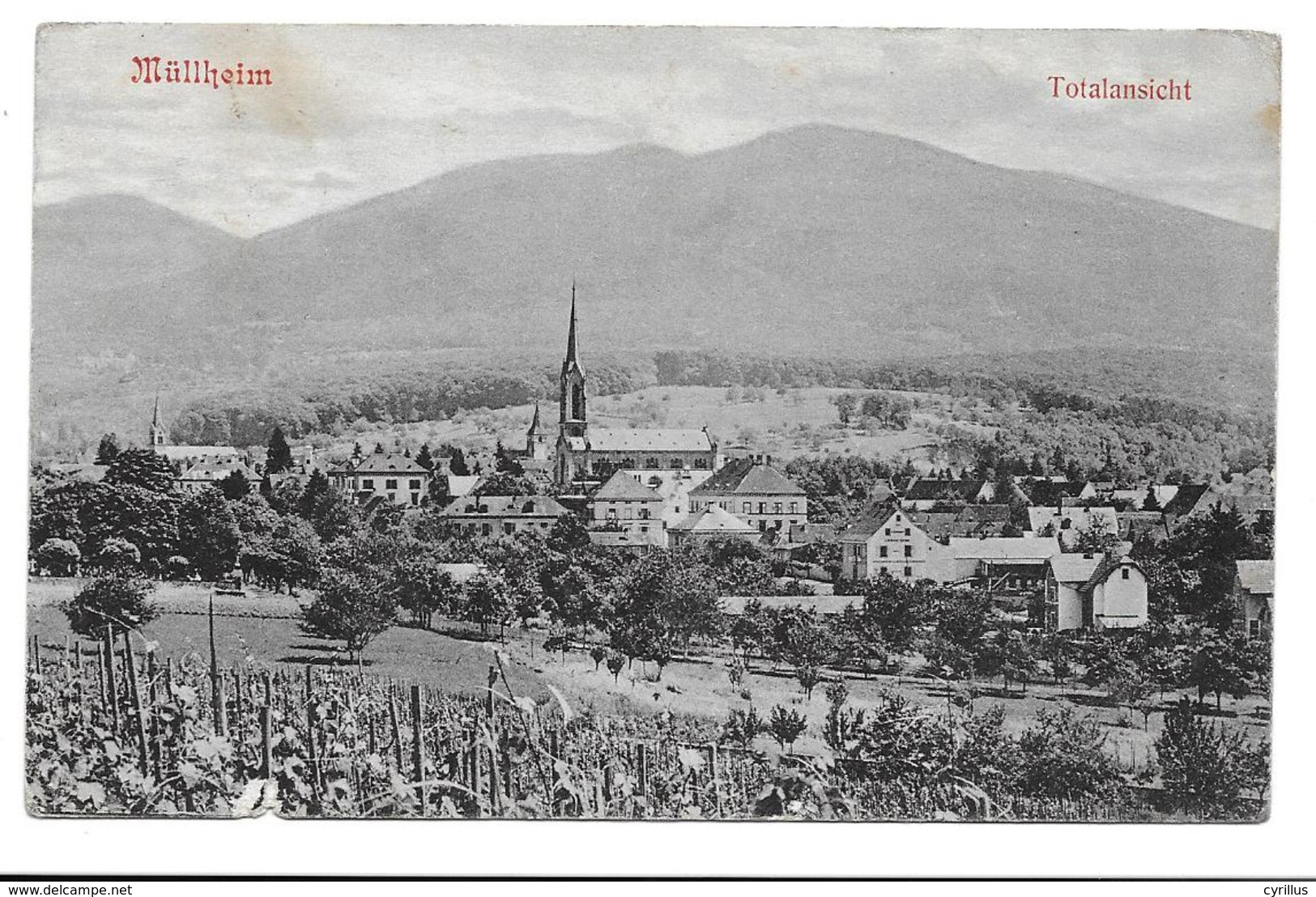 MULLHEIM - TOTALANSICHT - Muellheim