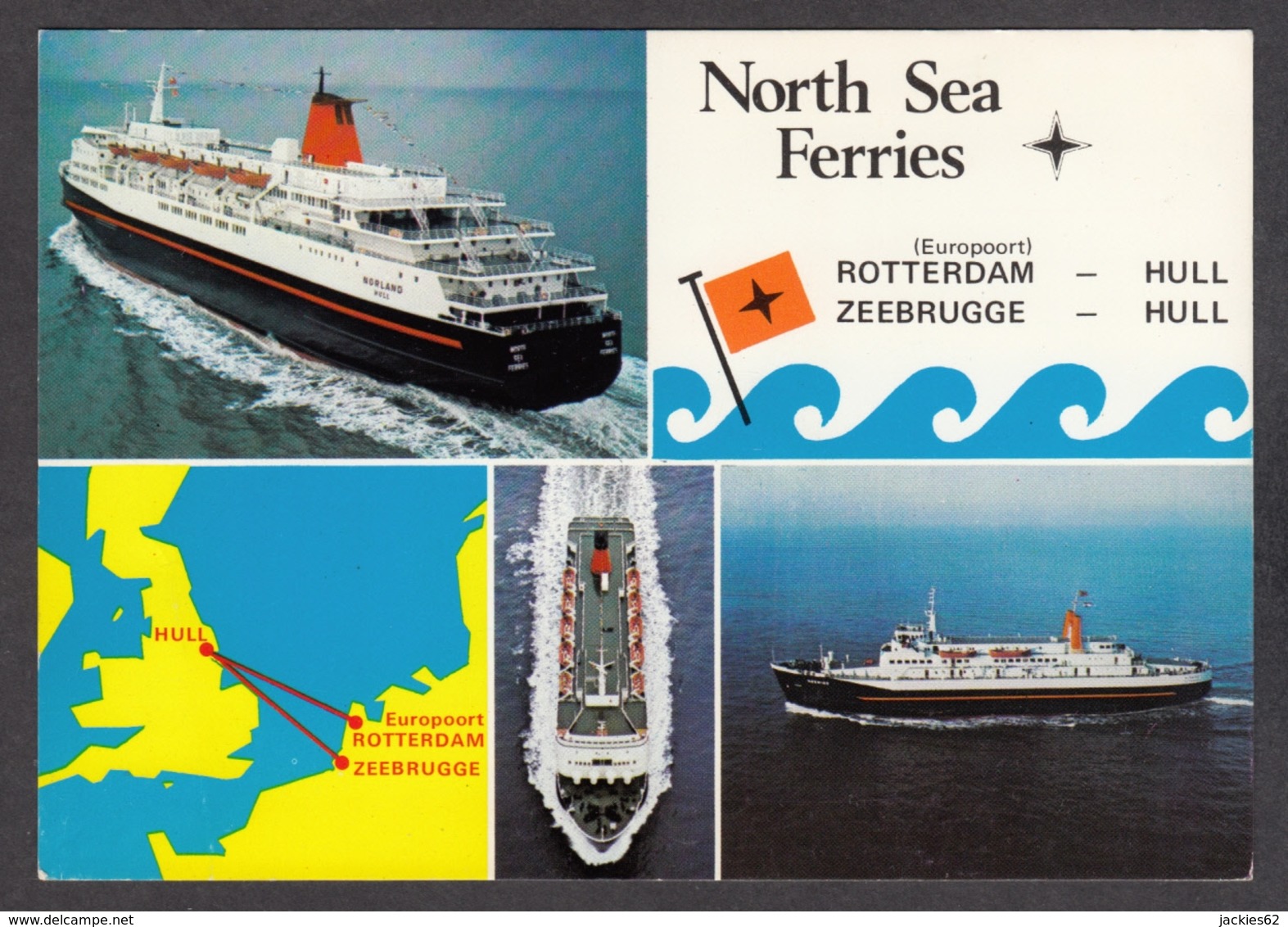 95881/ NAVIRES A PASSAGERS, Ferries, MV *Norland* Et MV *Norwind*, North Sea Ferries - Veerboten