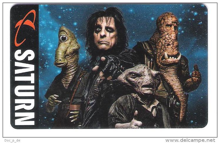 Germany - Saturn - Alice Cooper - Carte Cadeau - Carta Regalo - Gift Card - Geschenkkarte - Gift Cards