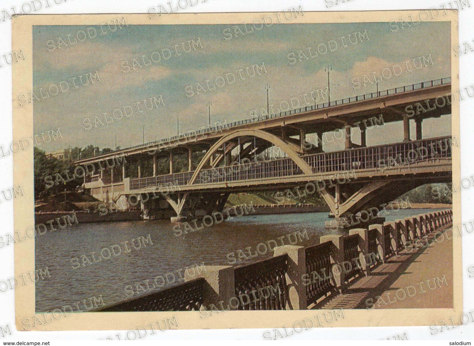 Russia Cccp Mosca Moscow Ponte Bridge - Storia Postale Lenin - Russia